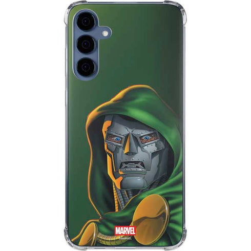 Marvel Dr. Doom Portrait Galaxy S24 Clear Case